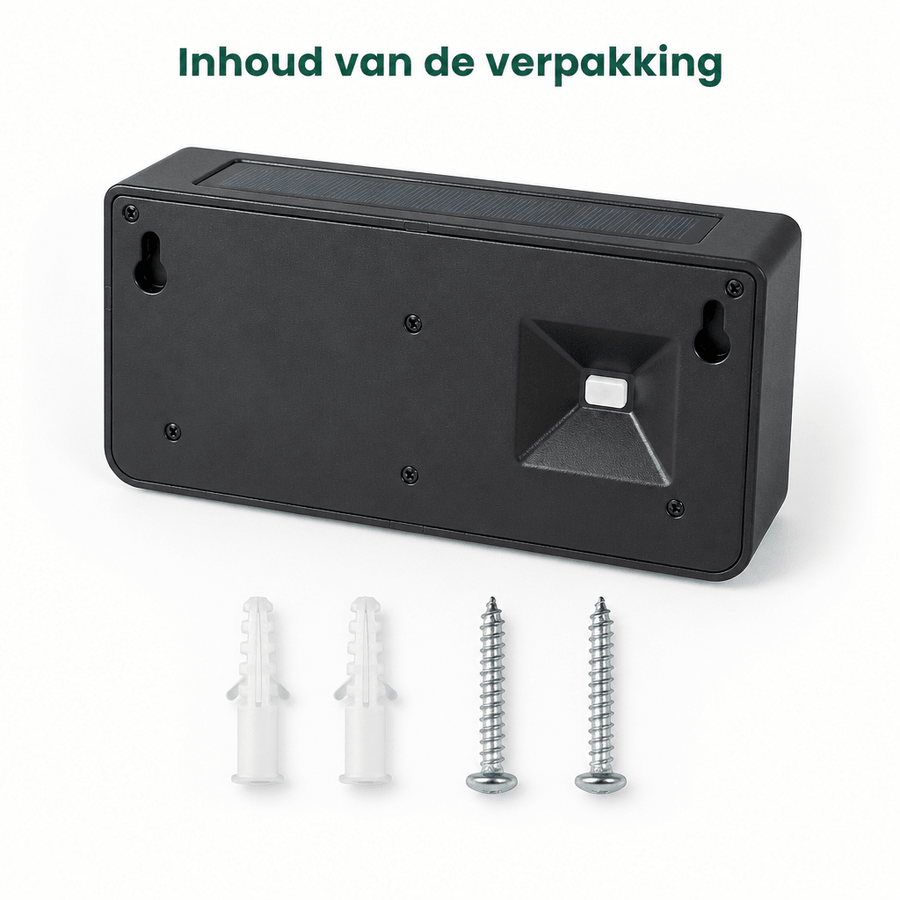 LED's Light Bluetooth Linkable Koppelbare LED Solar Wandlamp met Bewegingssensor - LED.nl