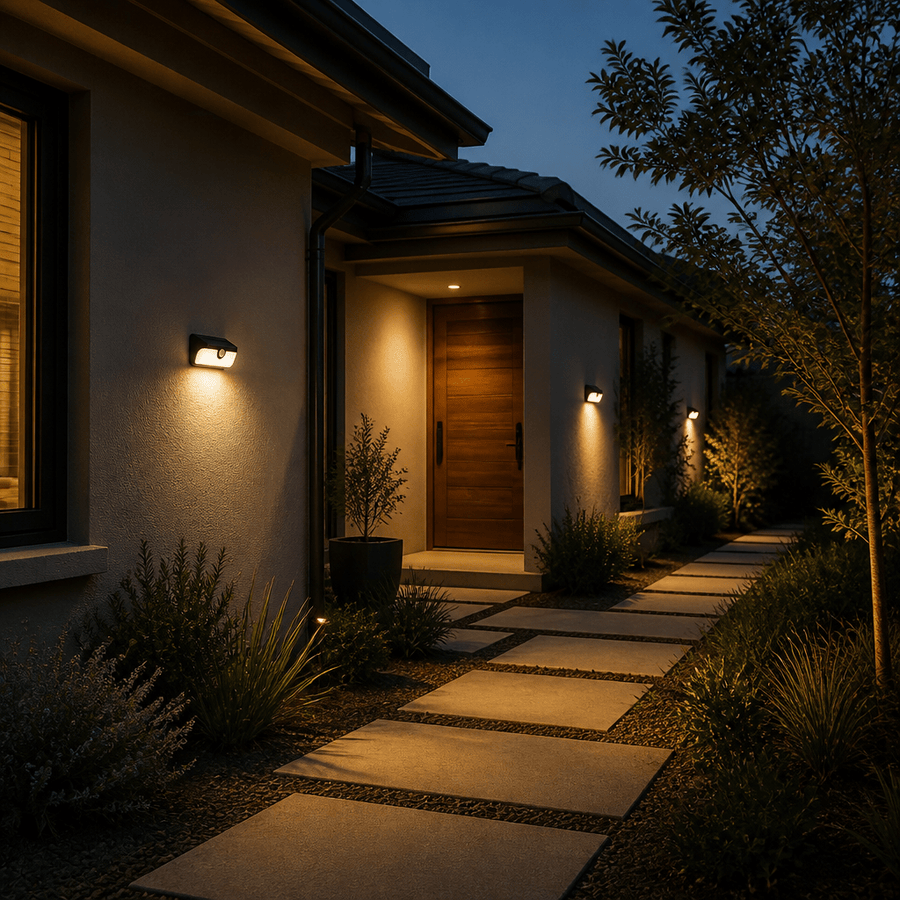 LED's Light Bluetooth Linkable Koppelbare LED Solar Wandlamp met Bewegingssensor - LED.nl