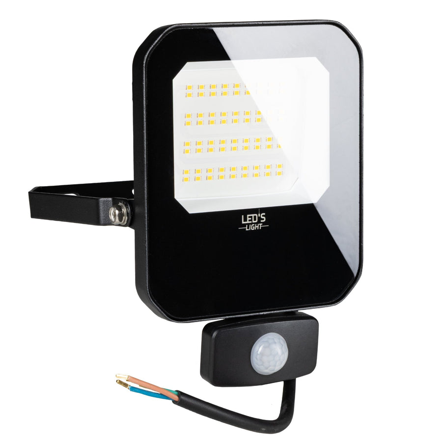 LED's Light Buitenlamp schijnwerper floodlight met bewegingssensor 4200lm - binnen en buiten - 30W Schijnwerpers LED.nl