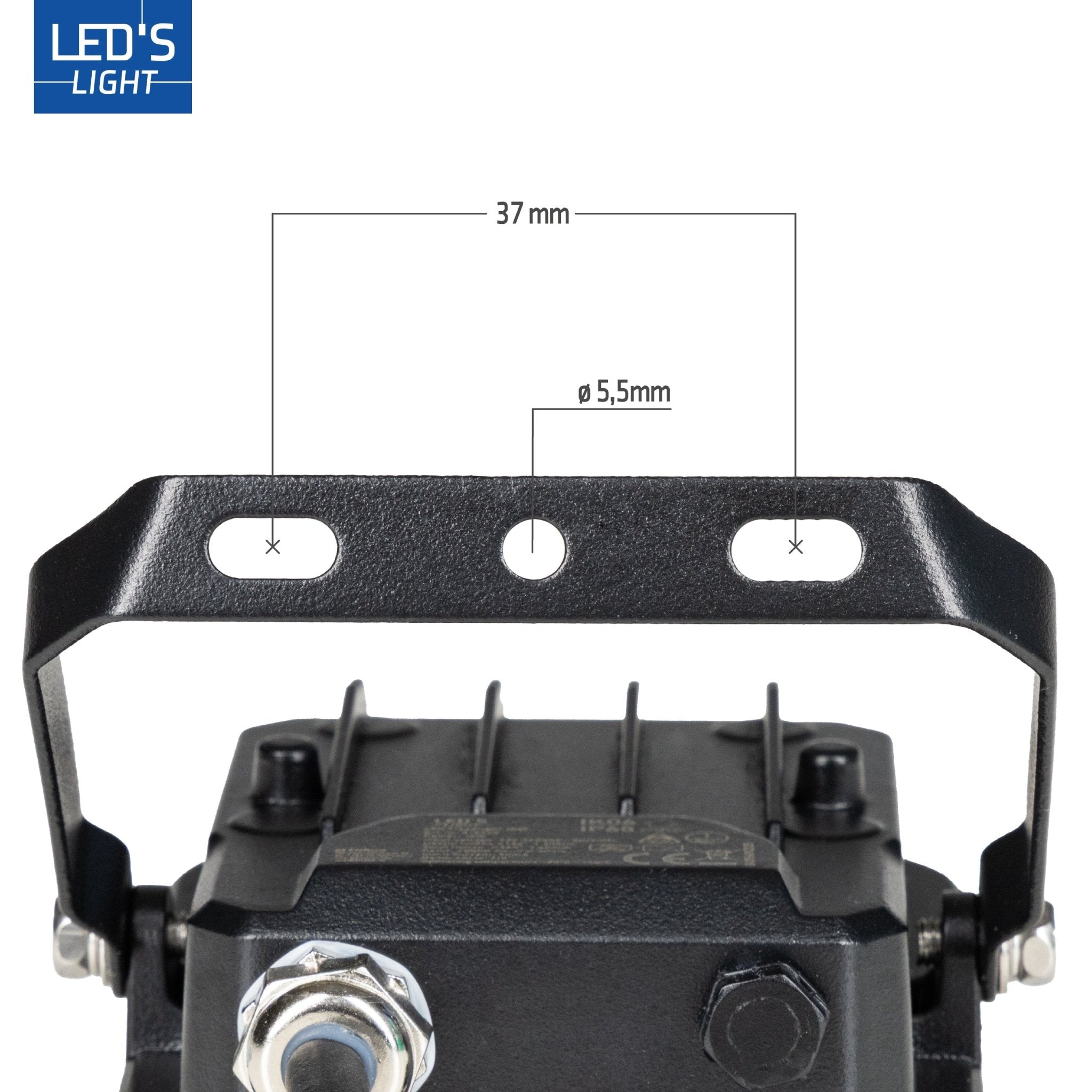 LED's Light Buitenlamp schijnwerper 1400 - voor binnen en buiten - 10W - LED.nl