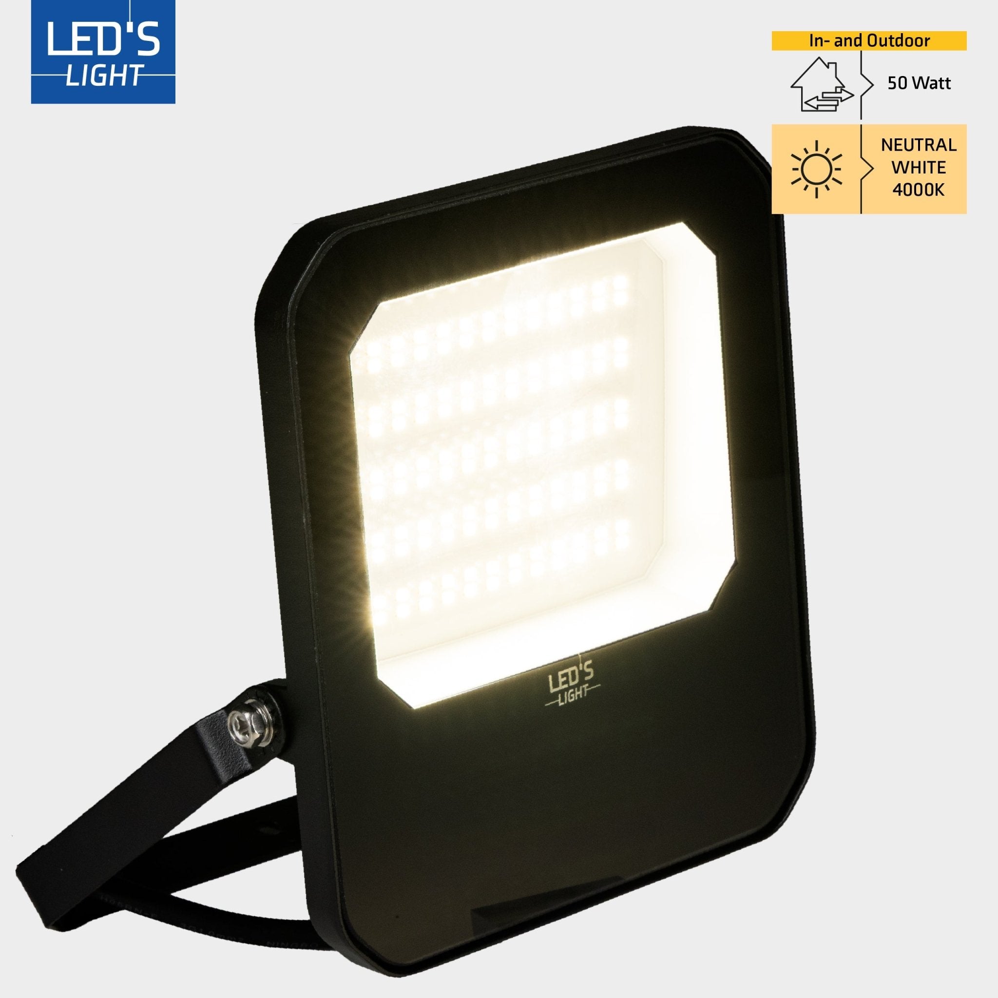 LED's Light Buitenlamp schijnwerper 7000 - voor binnen en buiten - 50W - LED.nl