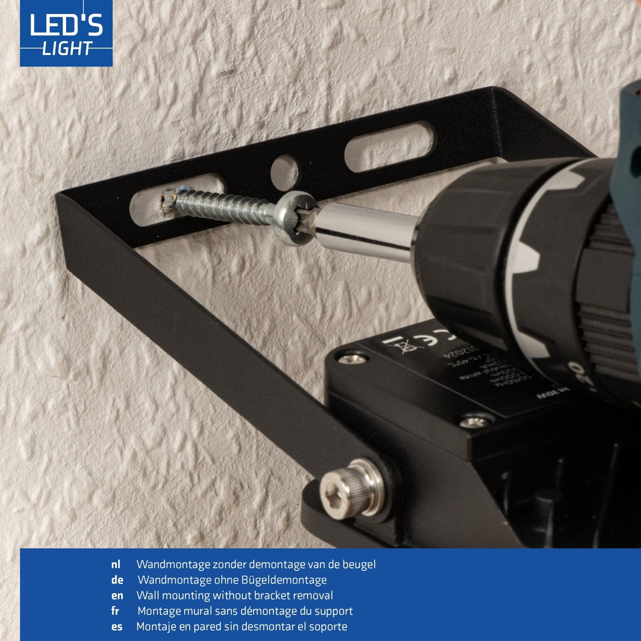 LED's Light Buitenlamp schijnwerper 7000 - voor binnen en buiten - 50W - LED.nl