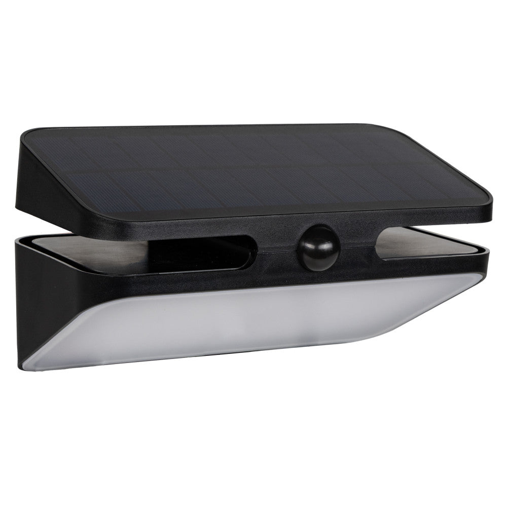 LED's Light Deco Solar buitenlamp - 600lm 2700K - Zwart - IP54 - Sensor Wandlampen LED.nl