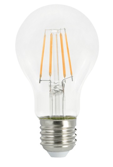LED's Light LED Lamp E27 - Standard model bulb - 7W replaces 60W - Transparent glass - LED.nl