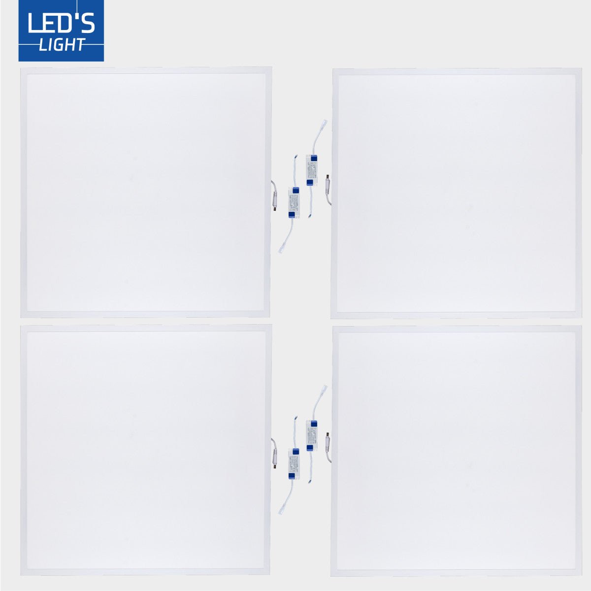 LED's Light LED Paneel 595x595mm - Vierkant - Koel wit (4000K) - 4000 Lumen - 40W - LED.nl