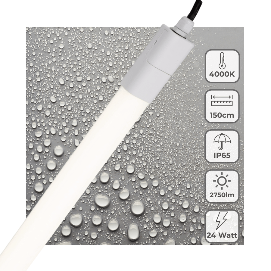 LED's Light LED TL Beleuchtung komplett 150 cm - Für den Außen- und Innenbereich geeignet - 2750 lm - LED.de