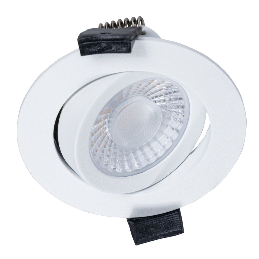 3 PACK - LED's Light PRO downlight inbouwspot Ø 68mm - Spatwaterdicht - Dimbaar - Universeel - Wit Inbouwspots LED.nl