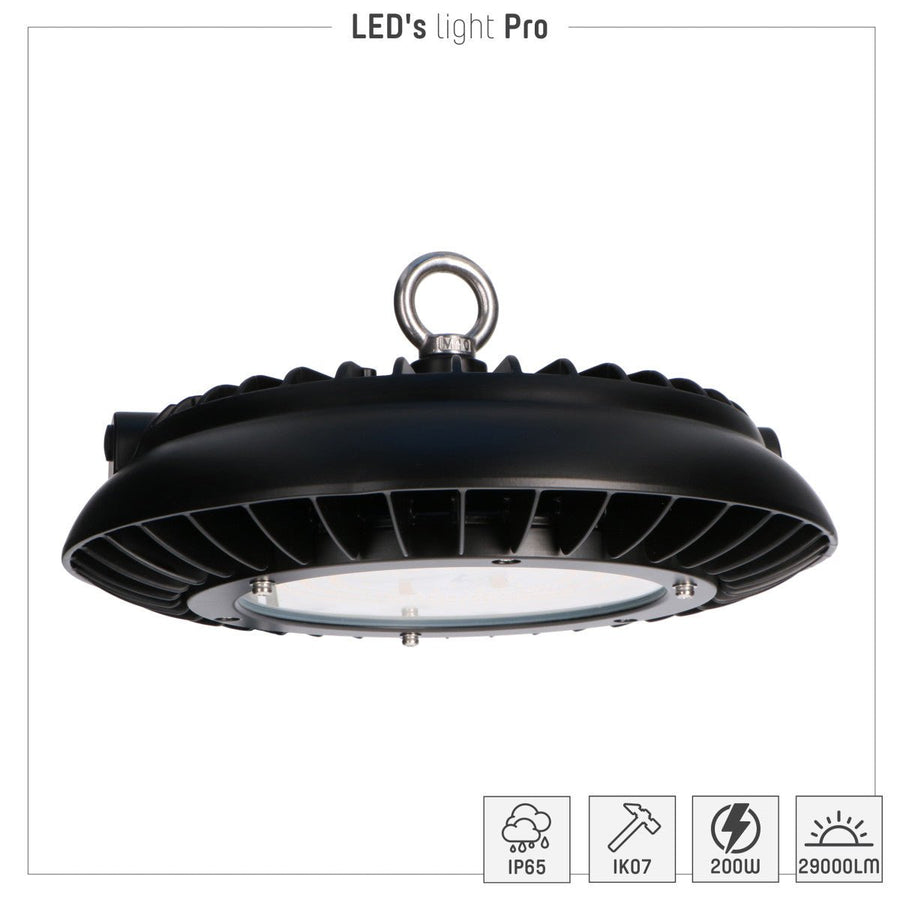 CoreBay LED High Bay 200W - Warehouse lighting - IP65 waterproof - 28000 lm - LED.nl