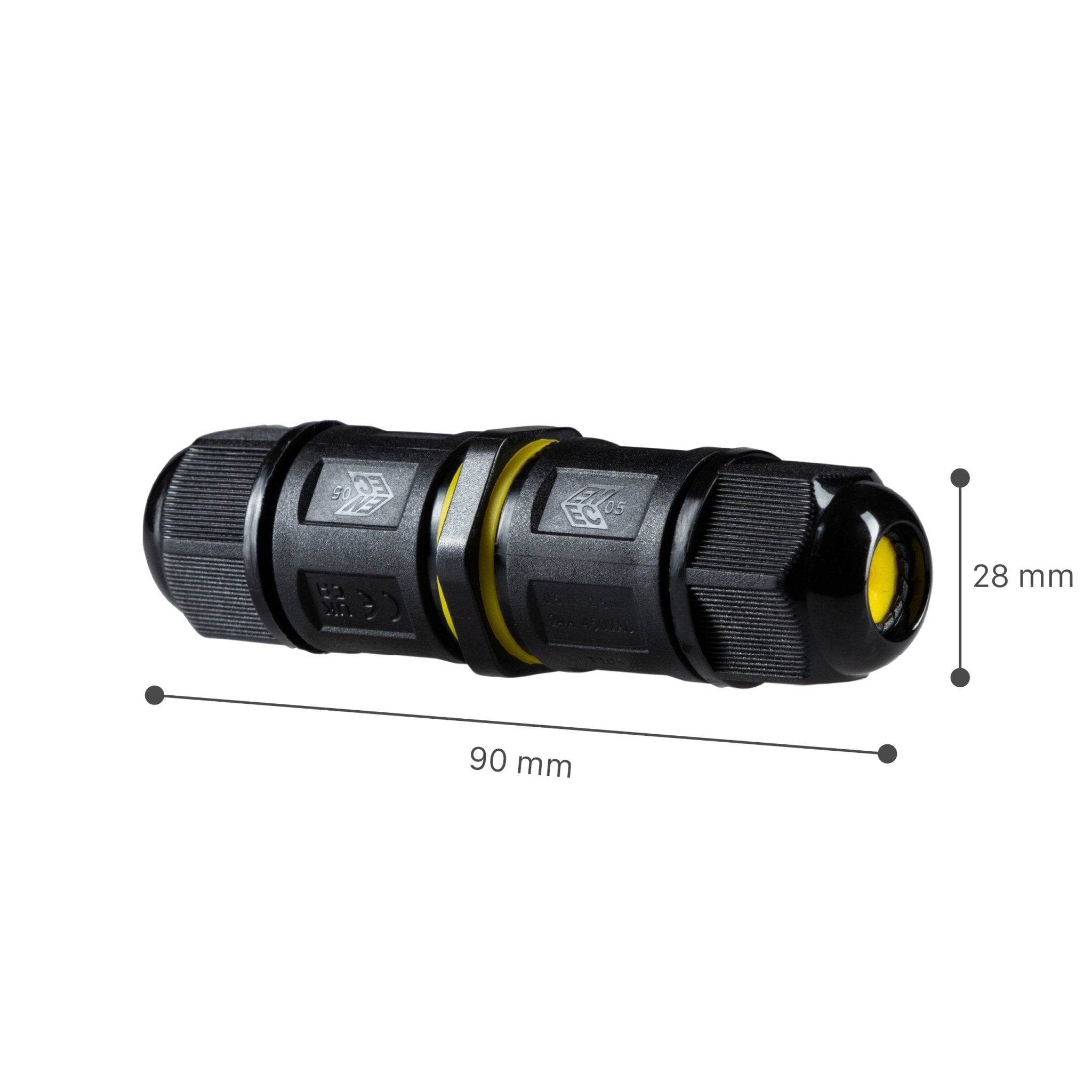 LED's Light Pro Kabeldoos I-connector 3P - IP68 waterdicht - Lasdoos voor kabels van 4 tot 11 mm - LED.nl