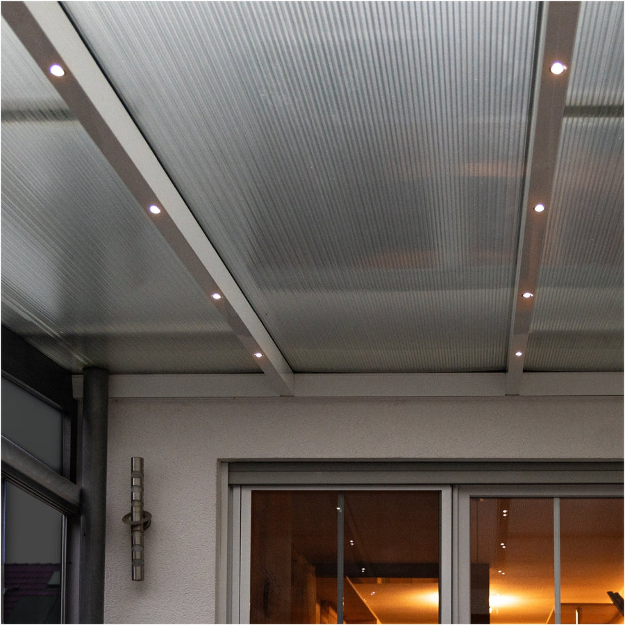 3 PACK - LED's Light PRO mini inbouwspot 3 cm - Voor overkapping, veranda's en inbouwplafonds - Dimbaar - 3 Kleuren plaatjes Inbouwspots LED.nl