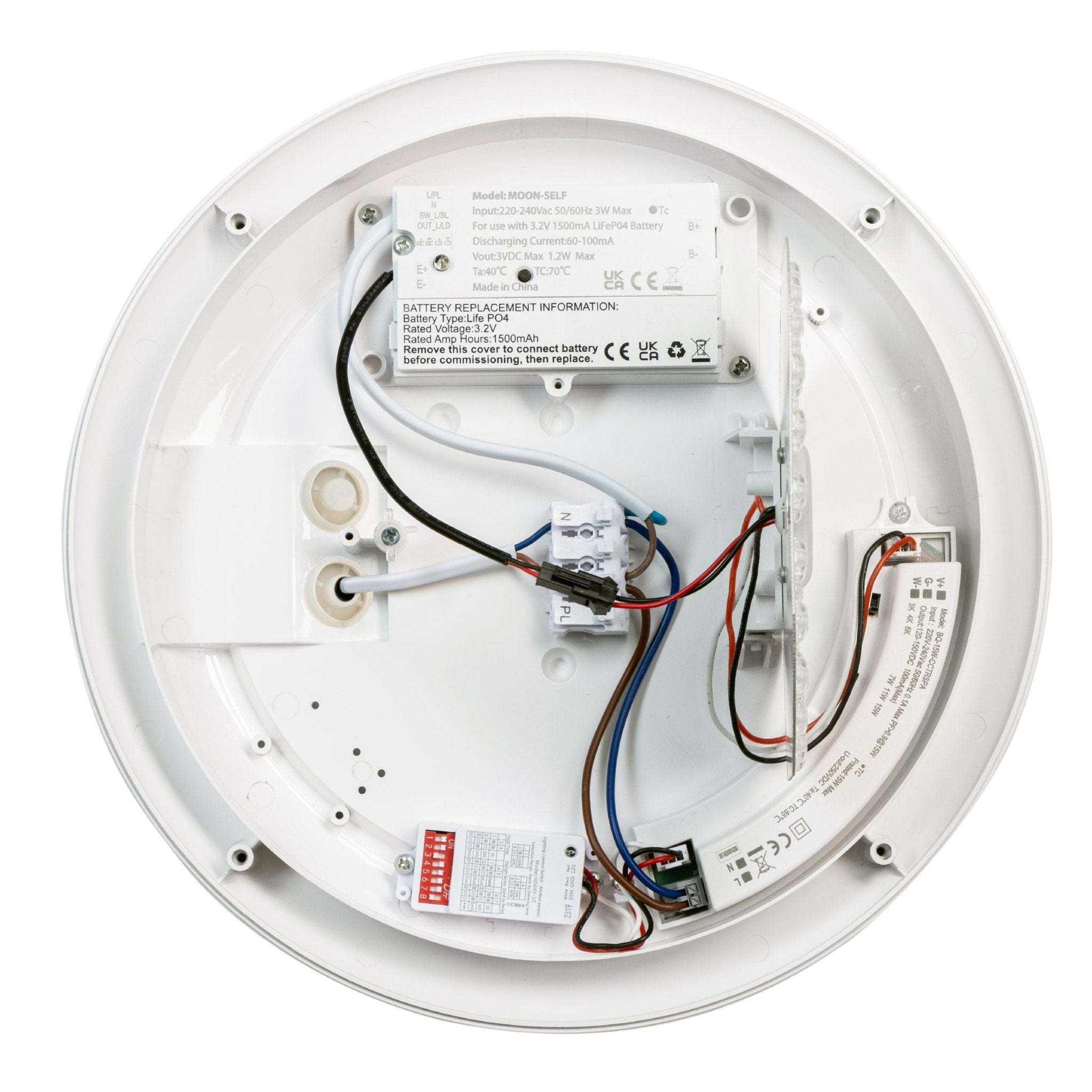 LED's Light PRO nood accu voor plafondlamp - Noodverlichting accu - Werkt tot 3 uur - LED.nl
