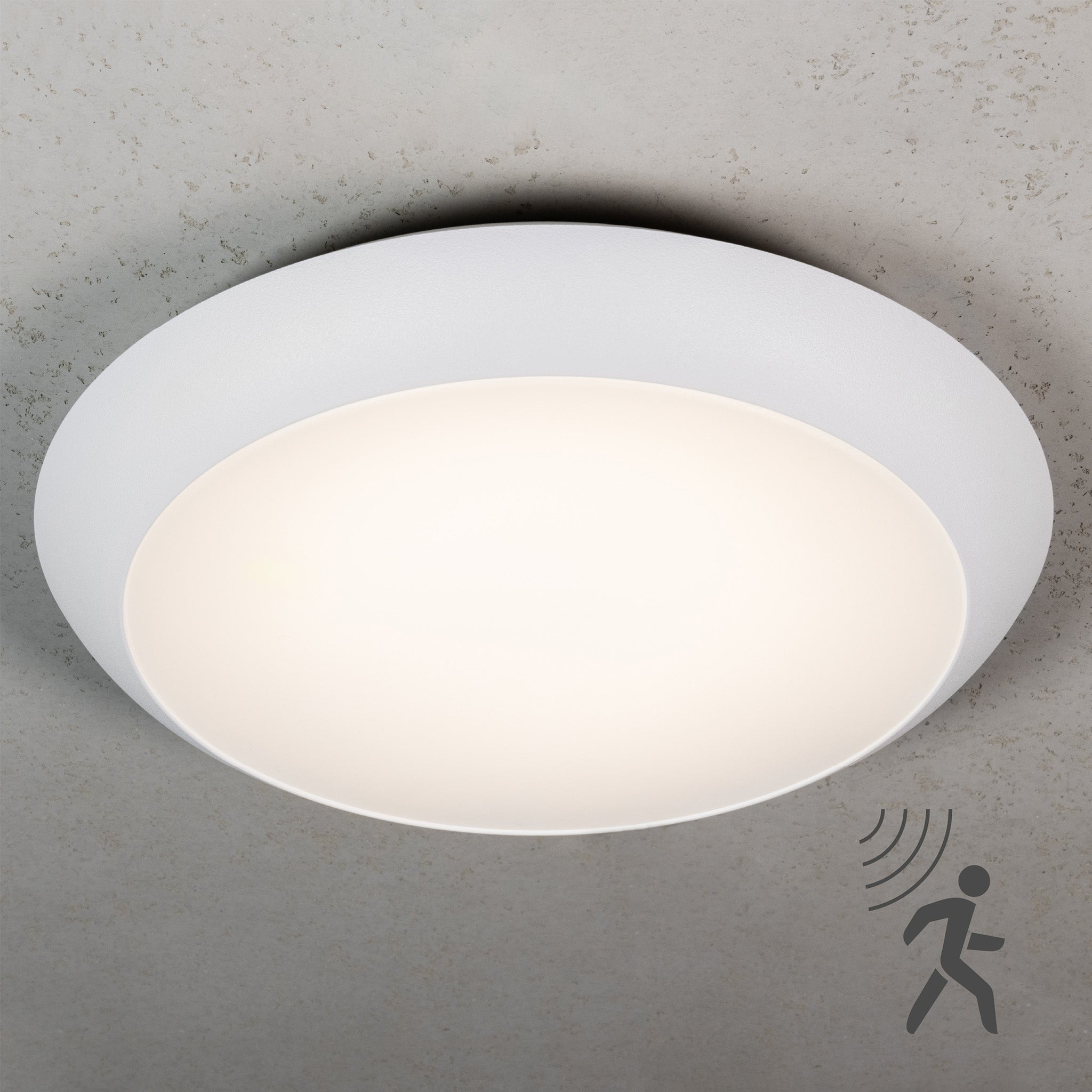 LED's Light Pro Plafondlamp 2050 met sensor - Lichtkleur en lichtsterkte dimbaar - Waterdicht - Ø 30 cm - LED.nl