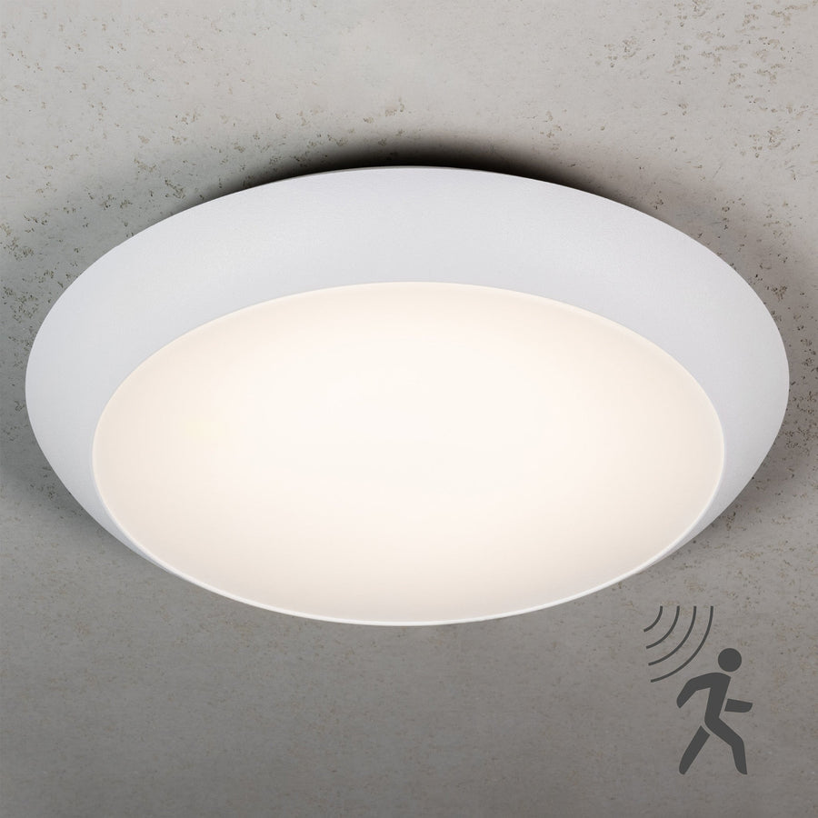LED's Light Pro Deckenleuchte 2050 mit Sensor - Lichtfarbe und Lichtintensität dimmbar - Wasserfest - Ø 30 cm - LED.de