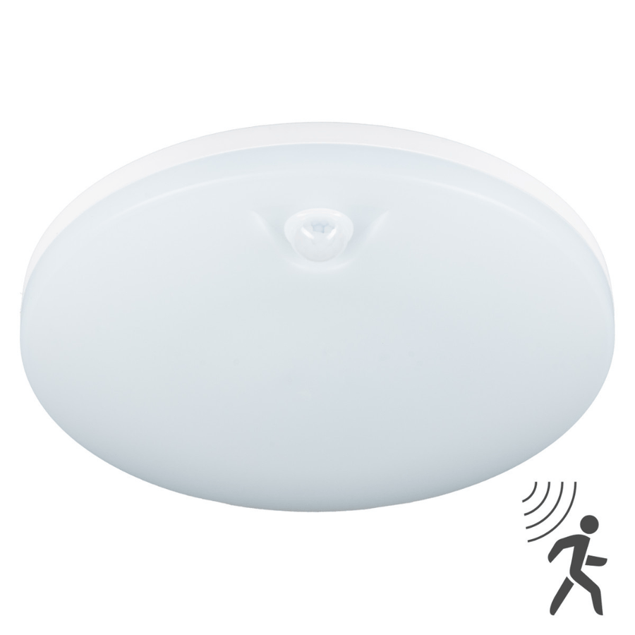 LED's Light Pro Deckenleuchte mit Sensor - Bewegungsmelder und Dämmerungssensor - 6 Stufen - 25 cm - LED.de