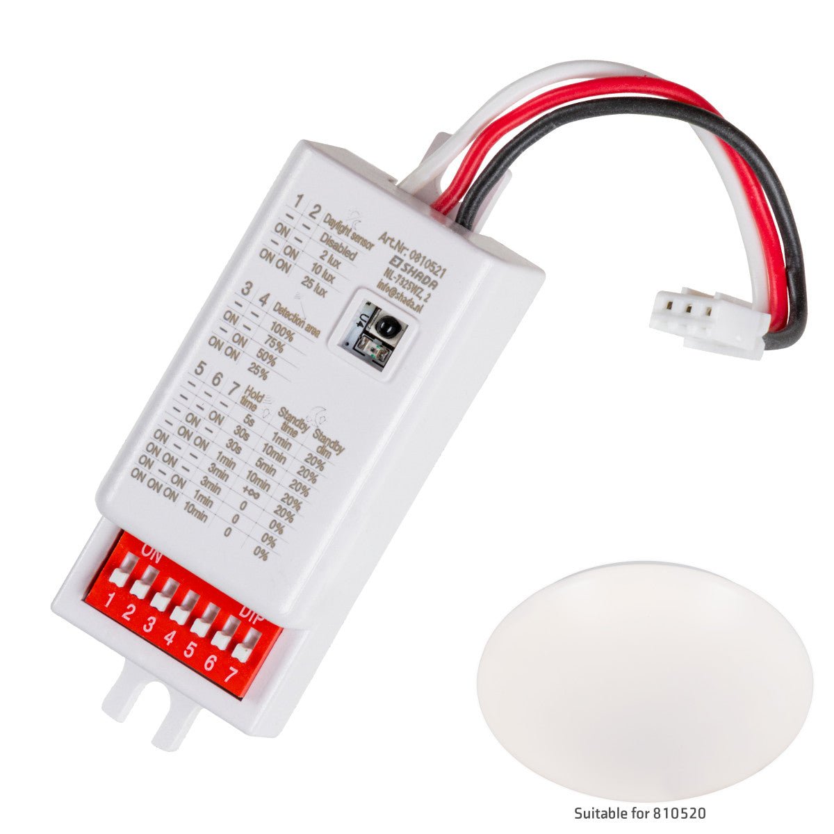 LED's Light Pro Plug & play - sensor voor LED - plafondlamp 0810520 - LED.nl