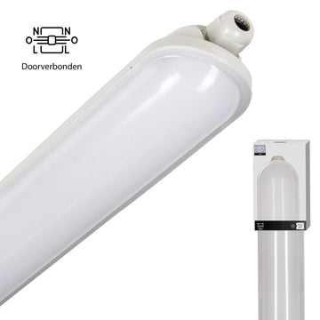 LED's Light Pro Premium LED-Leuchtstoffröhre, verbindbar, 40 W, 150 cm, 6400 lm, 4000 K, 160 lm/W - LED.de