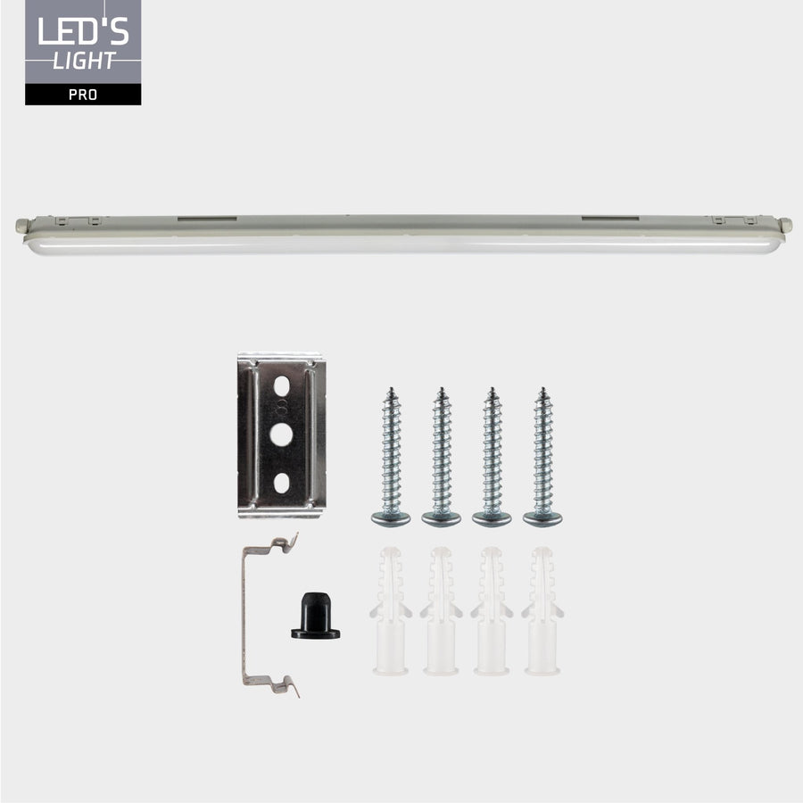 LED's Light Pro Koppelbaar LED TL armatuur compleet 120 cm - Waterdicht - 4640 lm 29W 4000K 160lm/w TL verlichting LED.nl