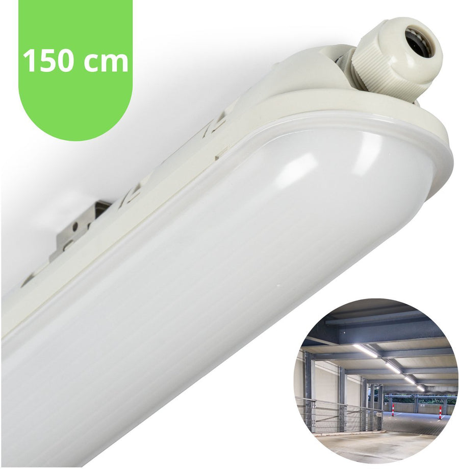 LED's Light Pro Premium Koppelbaar LED TL armatuur 40W 150cm 6400lm 4000K 160lm/w TL verlichting LED.nl