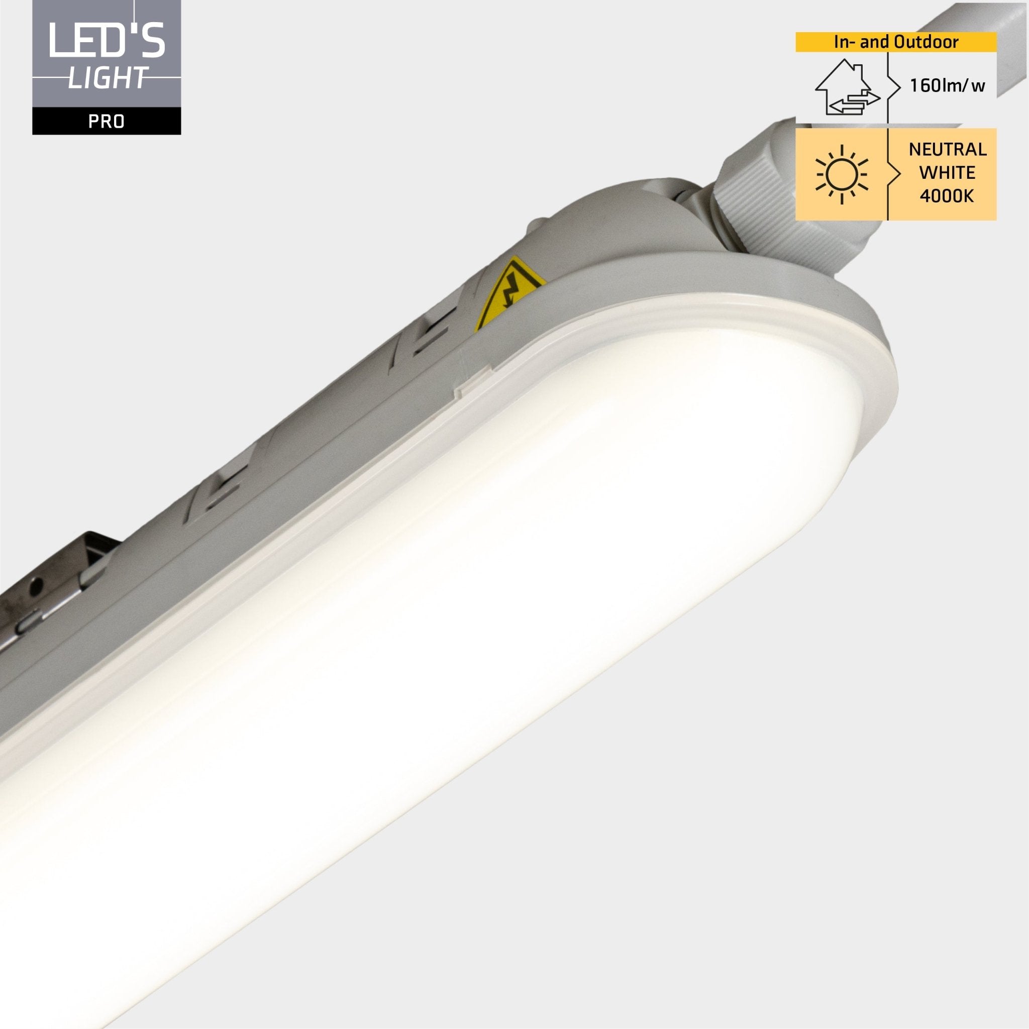LED's Light Pro Premium LED TL armatuur compleet 60 cm - Waterdicht - 2400 lm - LED.nl