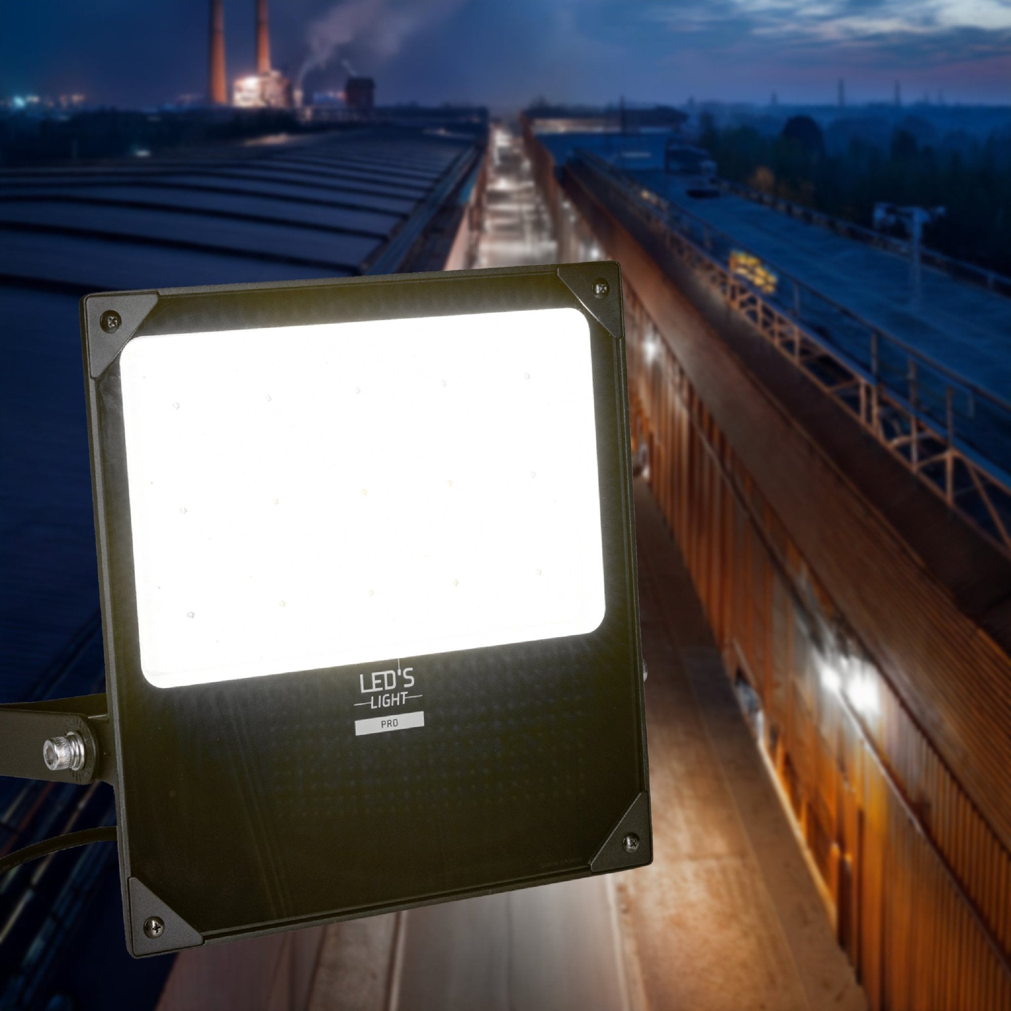 LED's Light Professionele LED Schijnwerper 28000 - 3 lichtstanden - Waterdicht - 200 watt - LED.nl