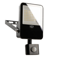 LED's Light Schijnwerper met Bewegingssensor 3600 - Waterdicht & Kantelbaar - 30W Schijnwerpers LED.nl