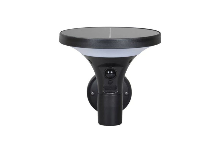 LED's Light Solar buitenlamp - 150lm 3000K/6500K - Zwart - IP54 - Sensor Buitenlampen LED.nl