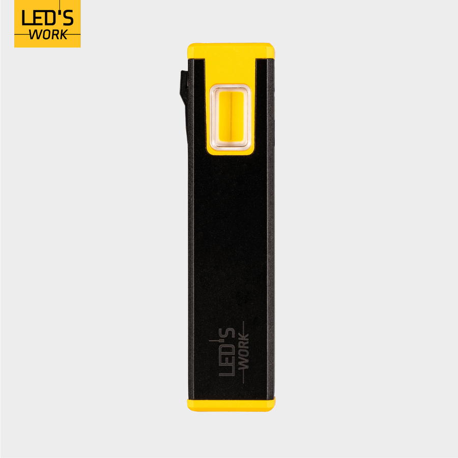 LED's Work Compact LED Mini-Taschenlampe – wiederaufladbar – 3 verschiedene Leuchtmodi und Zoomfunktion - LED.de