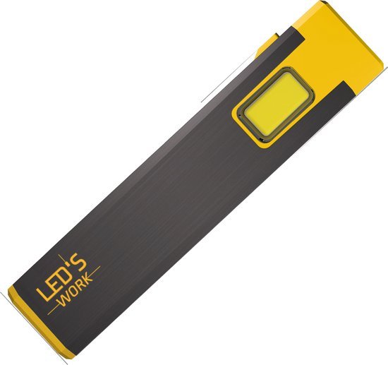 LED's Work Compacte LED Mini Zaklamp - Oplaadbaar - 3 verschillende lichtmodi en zoomfunctie - LED.nl