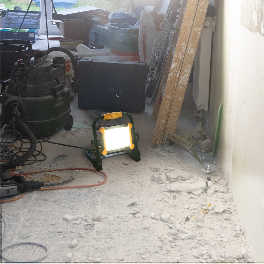 LED's Work Opvouwbare Bouwlamp 3900 - 30W LED - 3 meter kabel Bouwlampen LED.nl