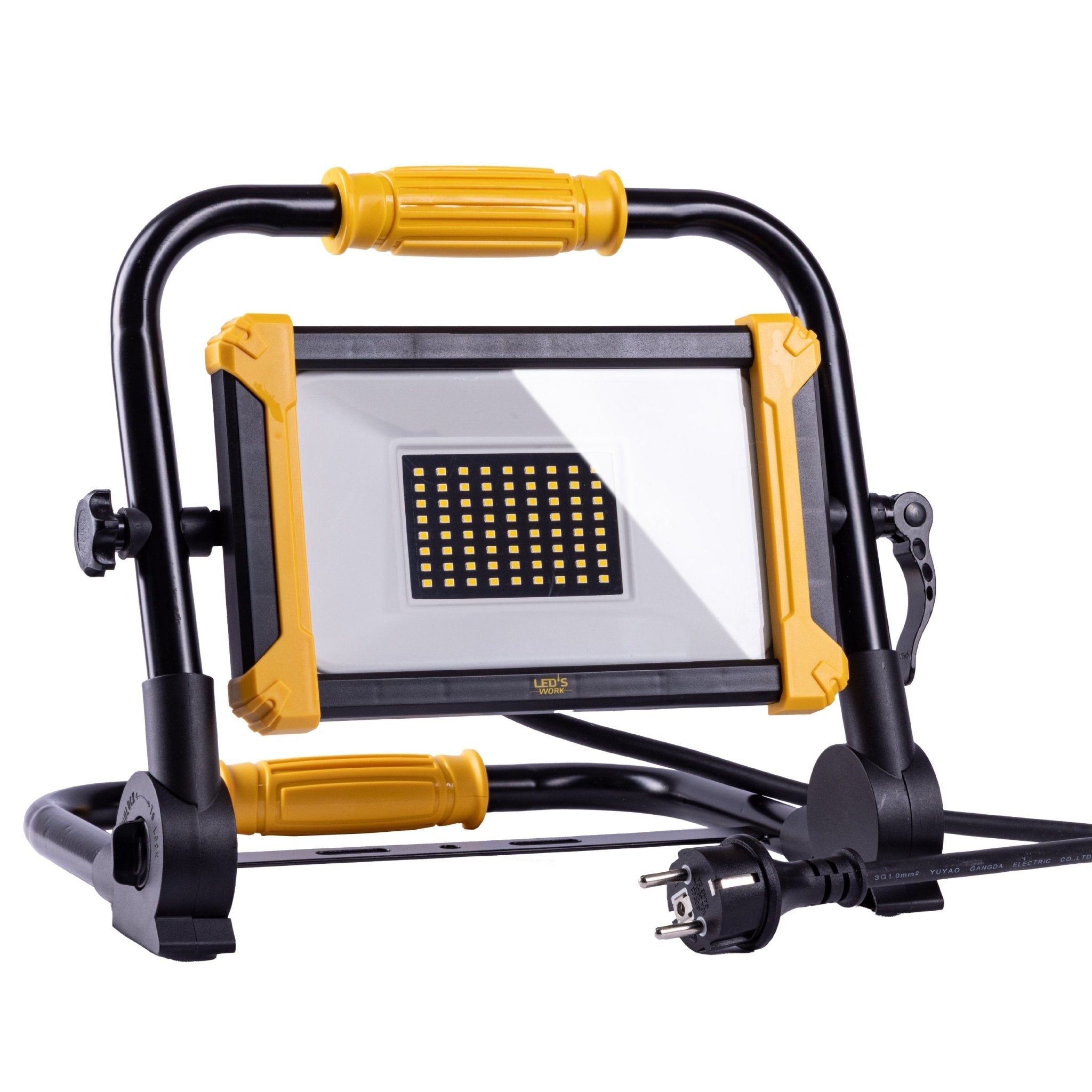 LED's Work Opvouwbare Bouwlamp 6400 - 50W LED vervangt 500W halogeen - 5 meter kabel - LED.nl