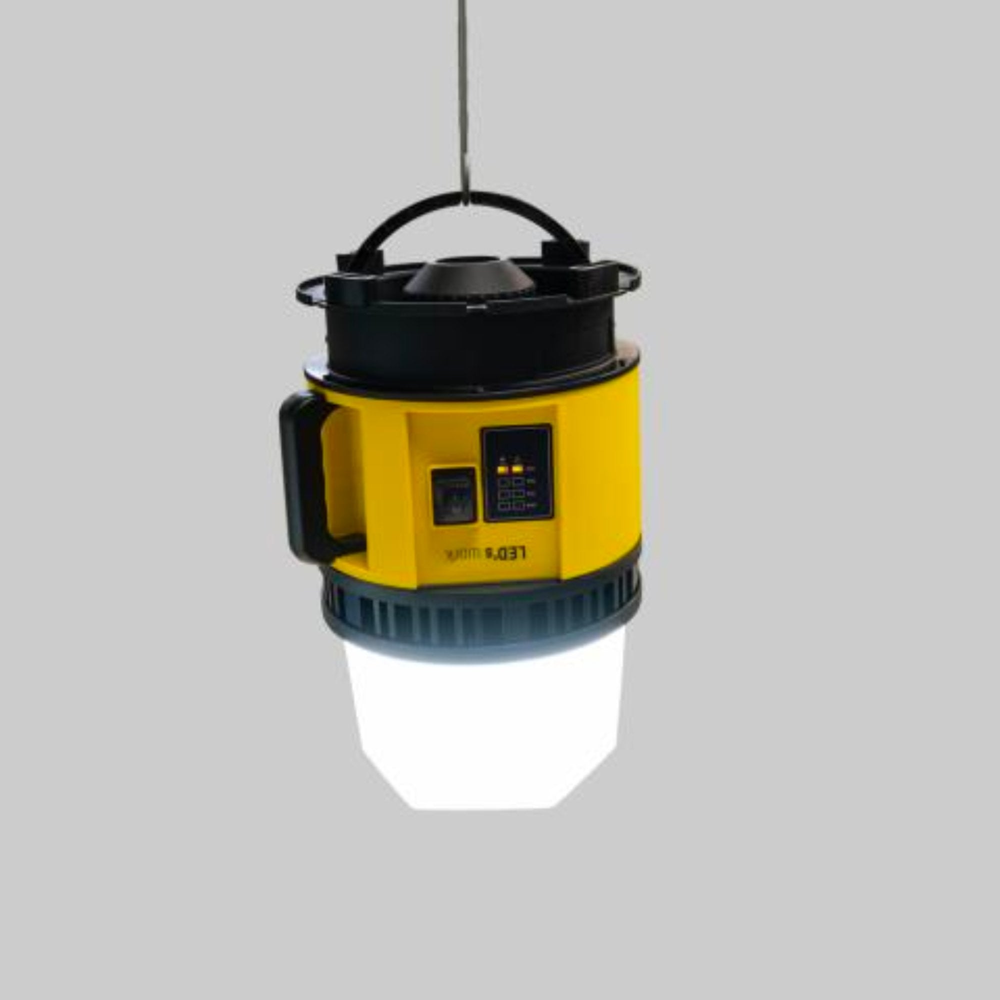 LED's Work Portable LED Bouwlamp 6000 - Universeel oplaadbaar met 18V accu - 60W - LED.nl