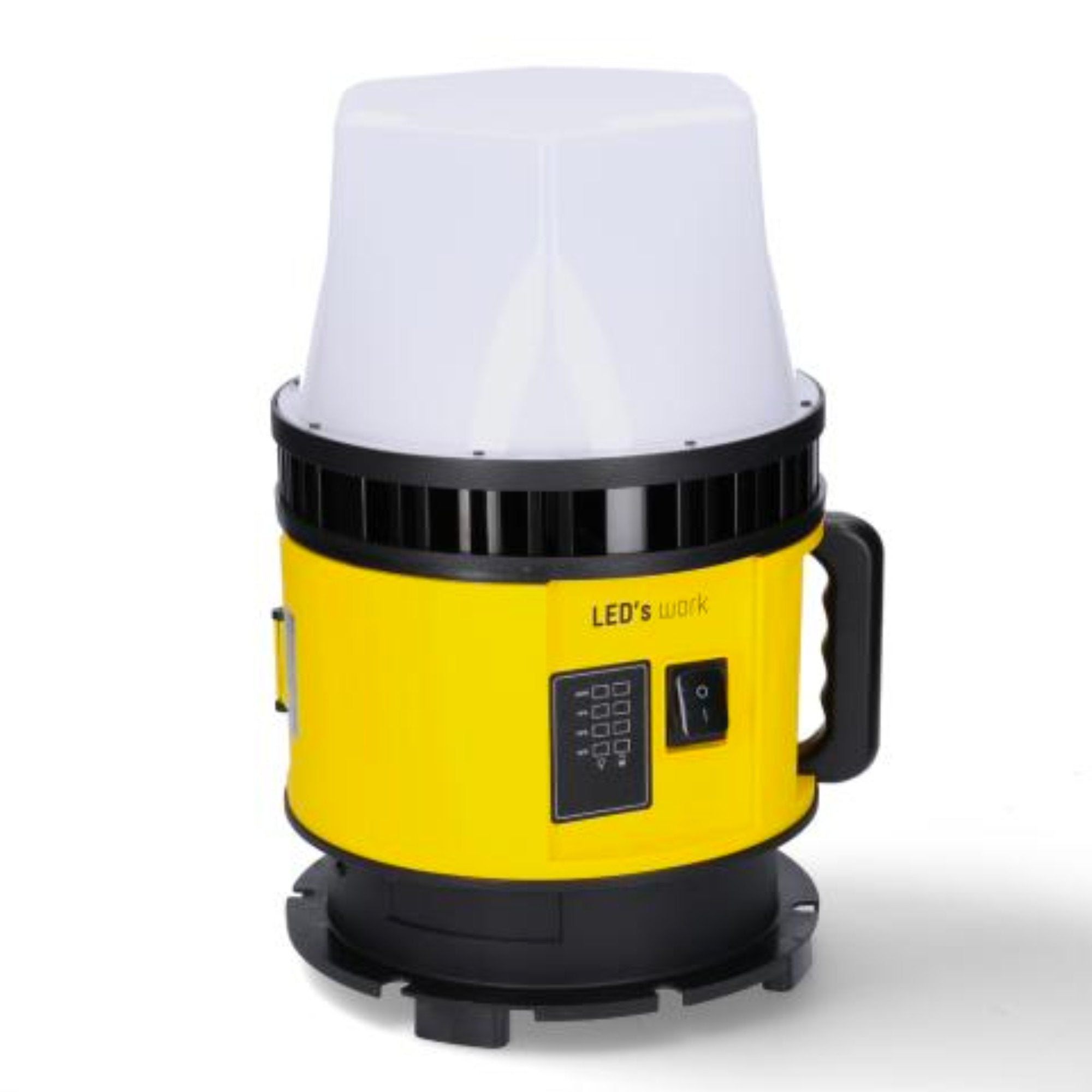 LED's Work Portable LED Bouwlamp 6000 - Universeel oplaadbaar met 18V accu - 60W - LED.nl