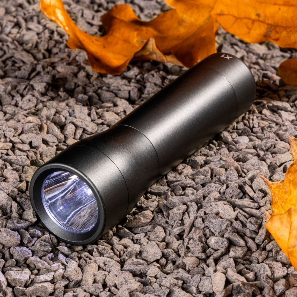 LED's Work Zaklamp op Batterijen (3x AAA) - 120 lumen - IPX4 Spatwaterdicht - Dimbaar in 3 standen - LED.nl