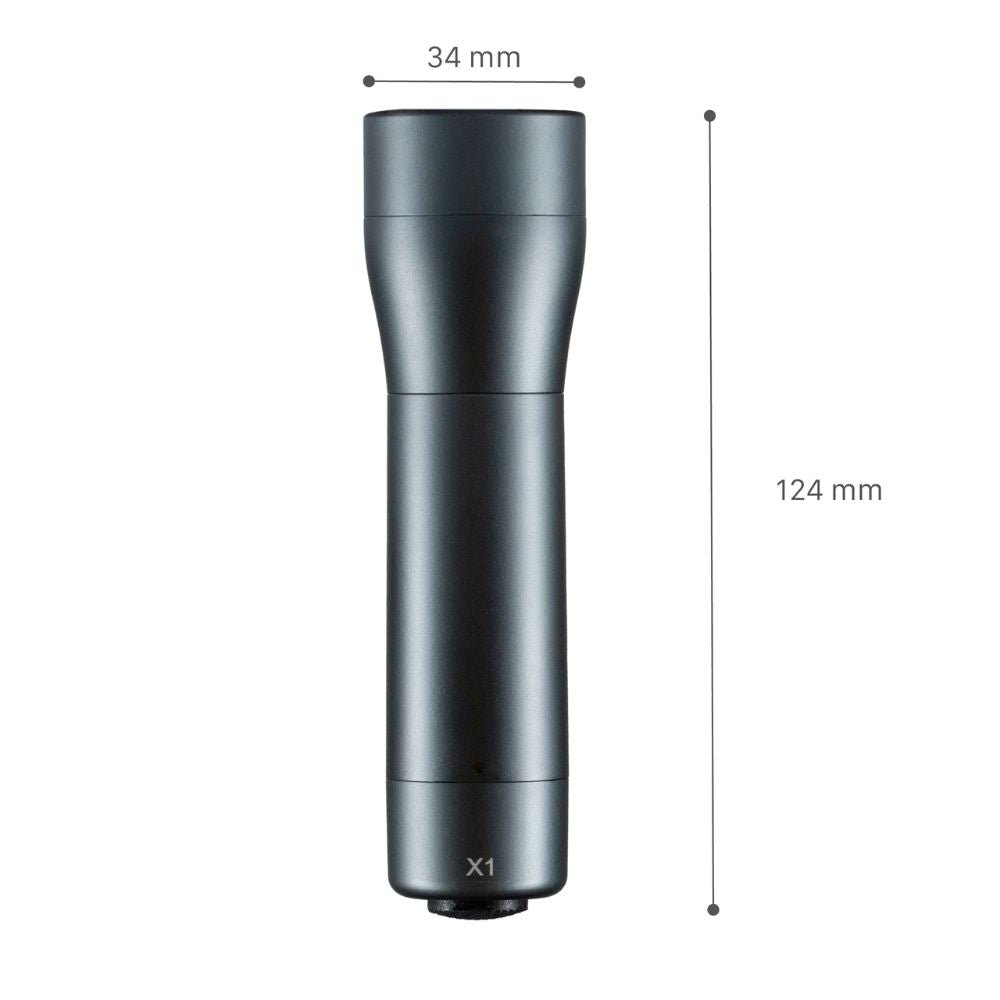 LED's Work Zaklamp op Batterijen (3x AAA) - 120 lumen - IPX4 Spatwaterdicht - Dimbaar in 3 standen - LED.nl