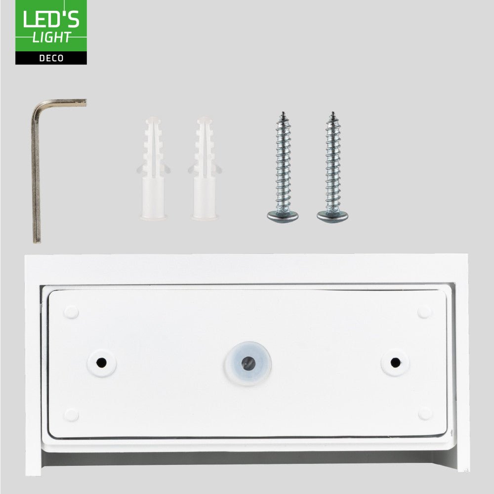 Lumo Recta Wit - Wandarmatuur zonder lichtbron - Excl 2xG9 - IP65 - LED.nl