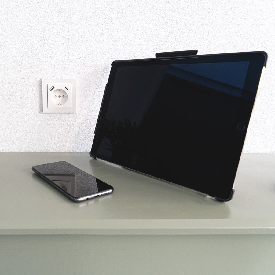 ProCharge Wandcontactdoos met USB-C en USB snelladers - Universeel - Wit - RAL9010 Stekkers LED.nl