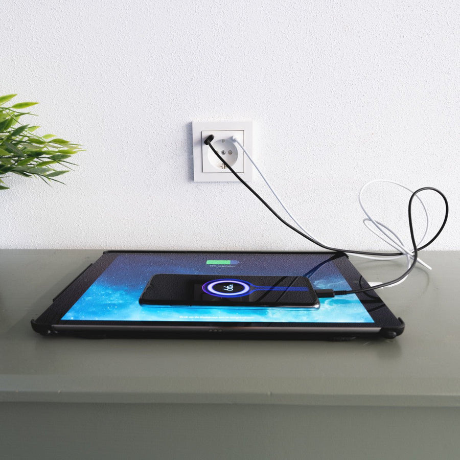 ProCharge Wandcontactdoos met USB-C en USB snelladers - Universeel - Wit - RAL9010 Stekkers LED.nl