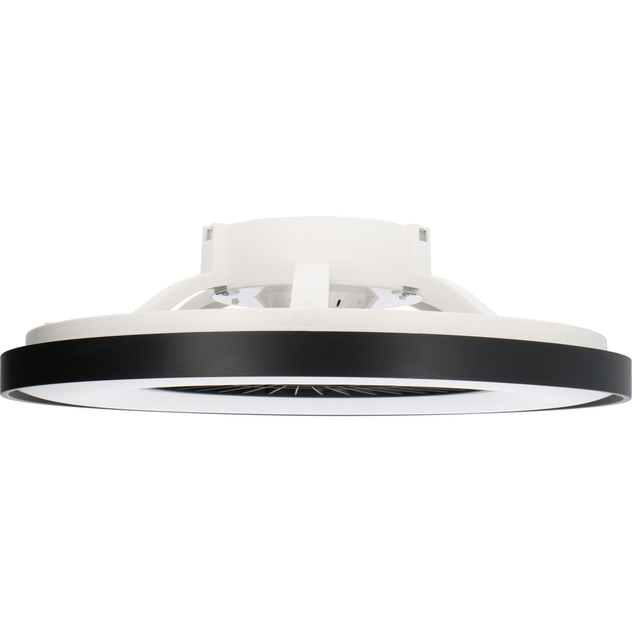 Proventa Premium Plafondventilator met lamp 60 cm - Zomer- en winterstand met afstandsbediening - Zwart - LED.nl