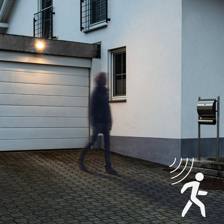 SolarEssence LED Outdoor Light with Motion Sensor - Wall Mount - 1000 Lumen - IP54 Waterproof - LED.nl