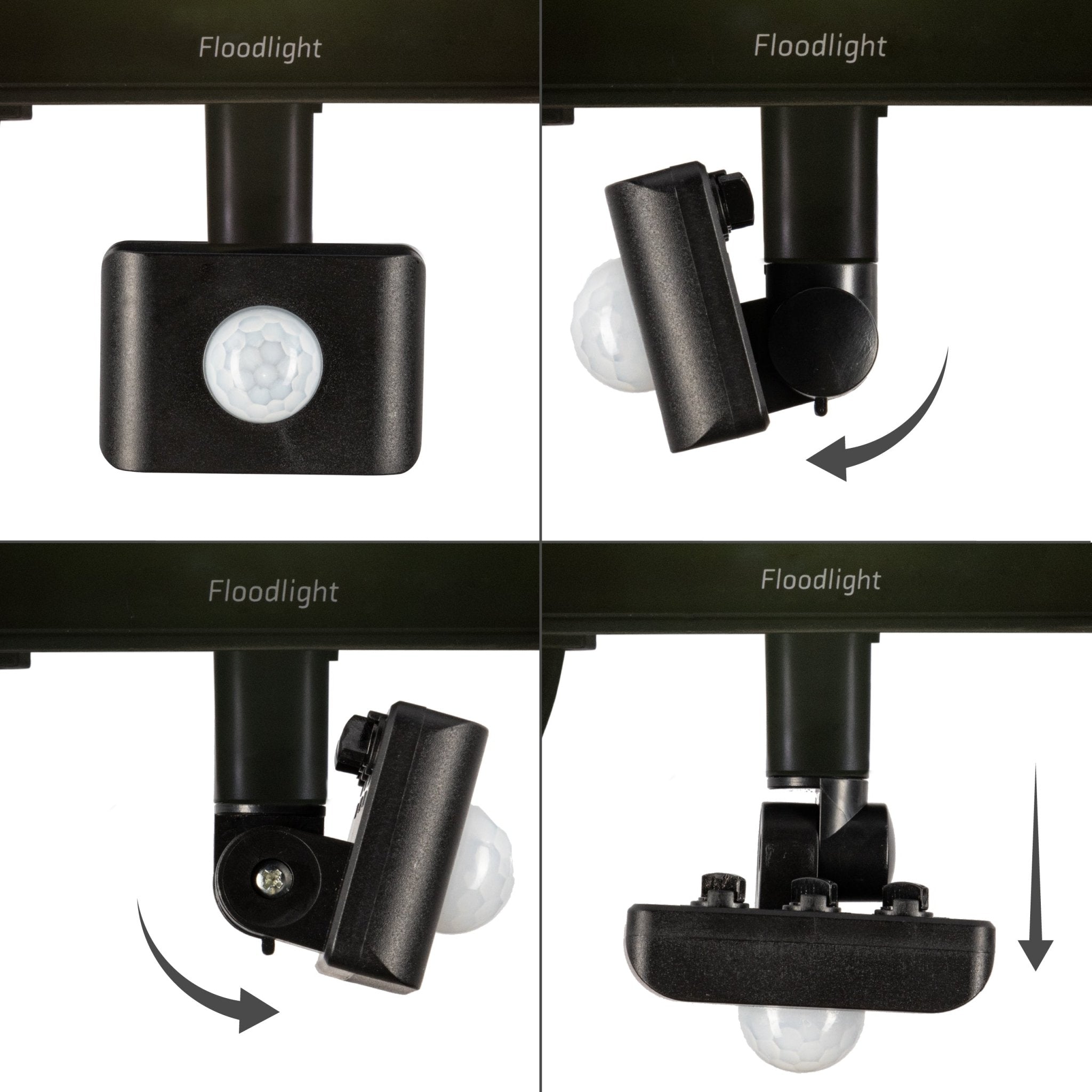 UltraFlood LED Schijnwerper 50W met Bewegingssensor en Daglichtsensor - Kantelbaar - 8000 Lumen - IP65 - LED.nl