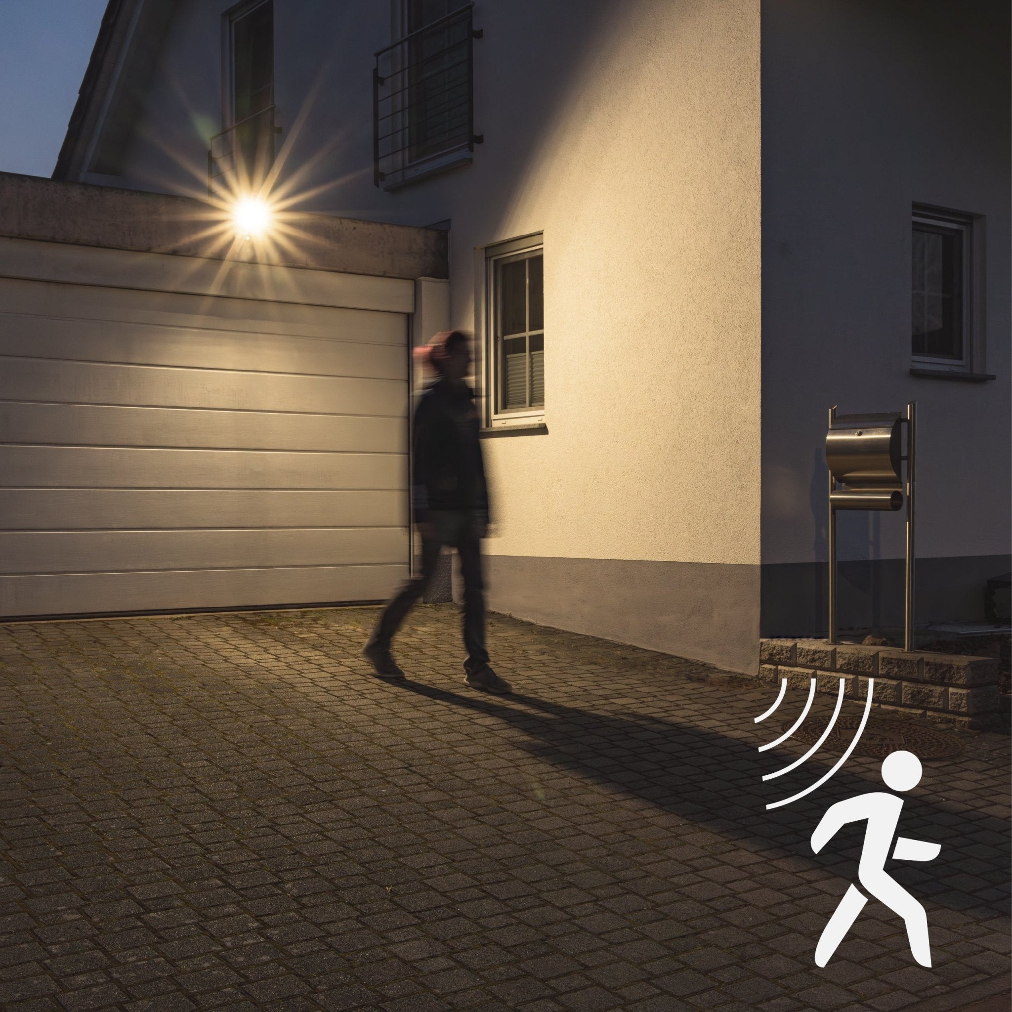 UltraFlood LED Schijnwerper 50W met Bewegingssensor en Daglichtsensor - Kantelbaar - 8000 Lumen - IP65 - LED.nl