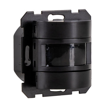 Wall switch with motion sensor - 55 x 55 mm flush-mounted - Compatible with LED - Black - LED.nl