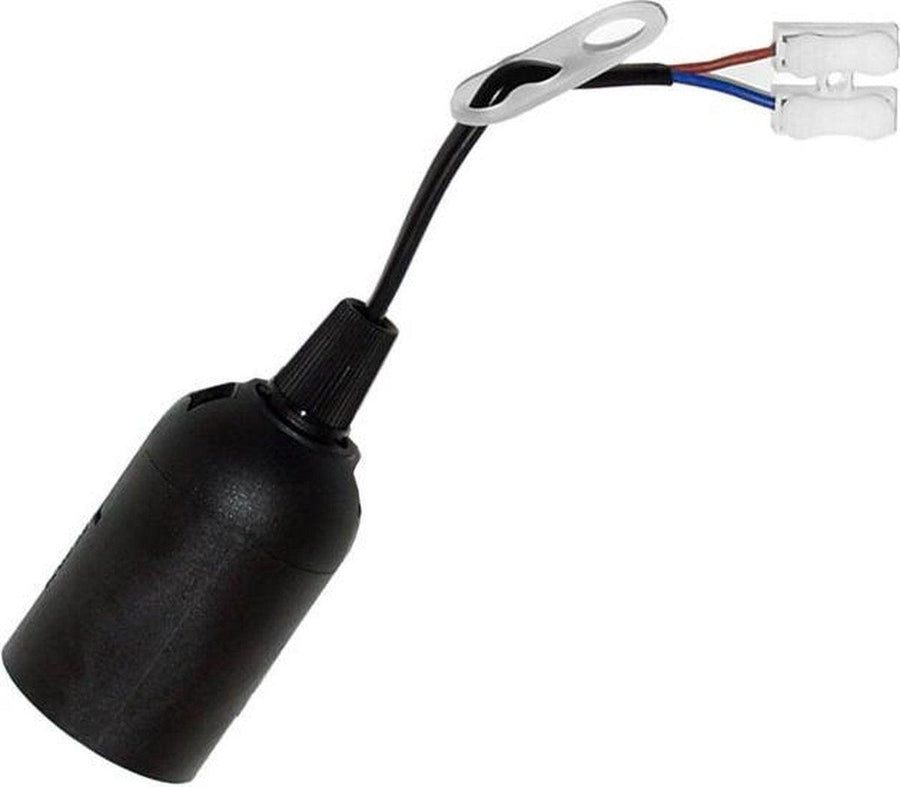 10 x Verhuisfitting E27 met kroonsteen - Set van 10 E27 lampfittingen max. 60W Verhuisfittingen LED.nl