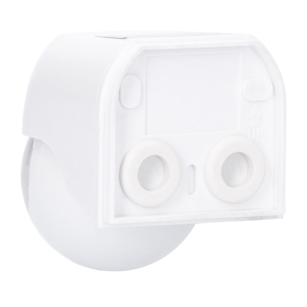 2in1 Bewegingsmelder met 12 m bereik - voor binnen en buiten - Wandmontage - Wit - LED.nl
