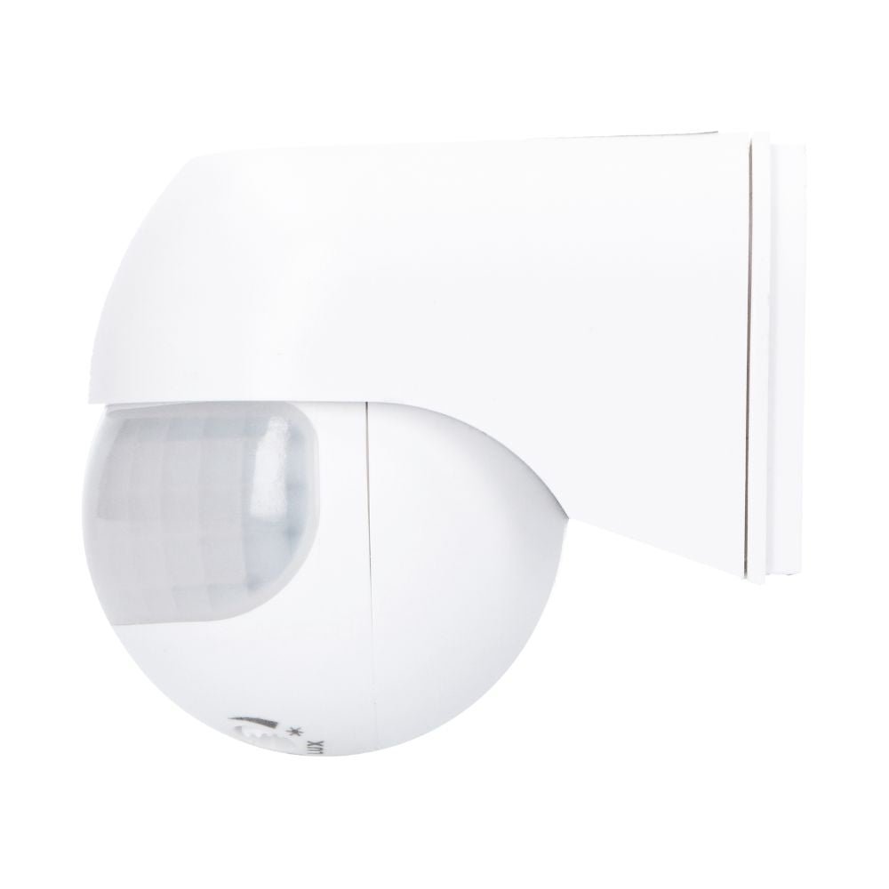 2in1 Bewegingsmelder met 12 m bereik - voor binnen en buiten - Wandmontage - Wit - LED.nl