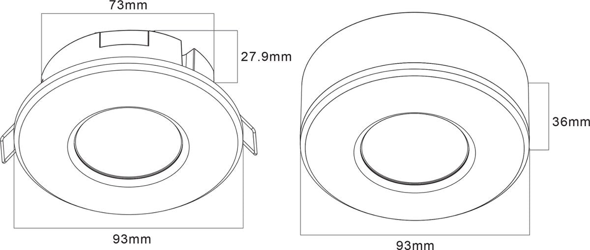 2in1 Bewegingsmelder plafond - Bewegingssensor & Daglichtsensor - Wit - LED.nl