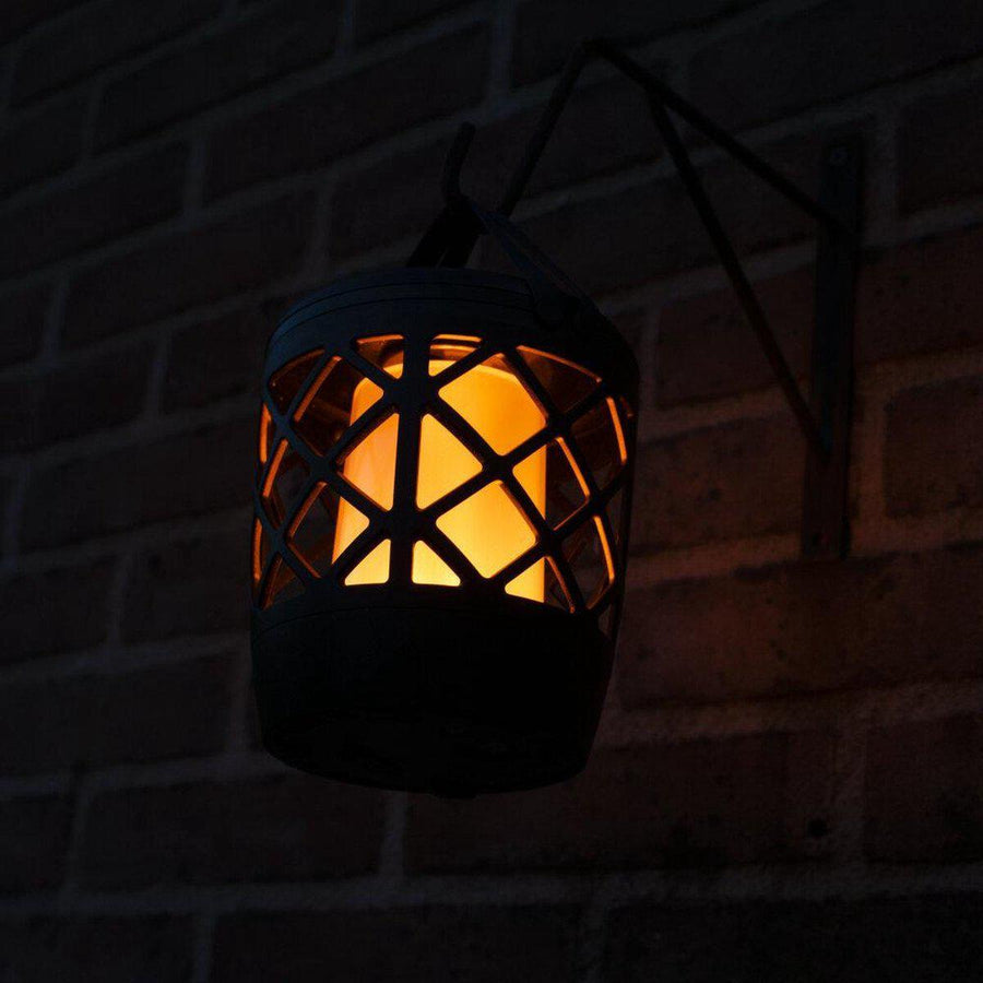 3in1 Solar Tuinlamp Fakkel met sensor - Priklamp, Wandlamp en tafellamp in 1 - 70 cm Buitenlampen LED.nl