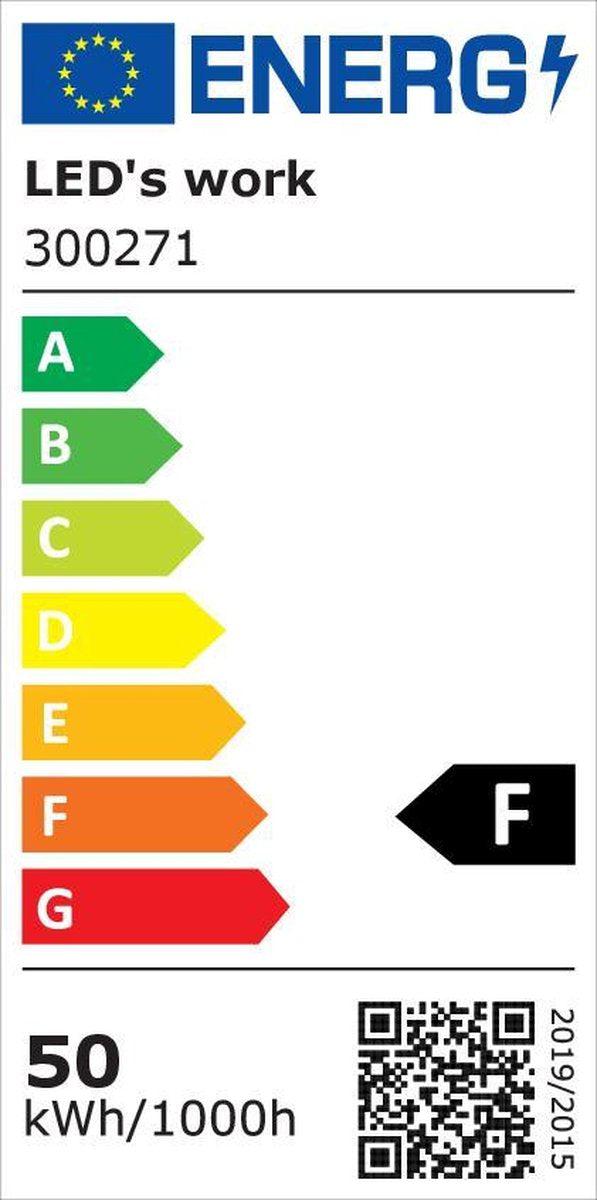LED's Work Professional LED Construction Lamp 4500 - Rough Service Tested - 5 meter cord - 50W - IP65 - LED.nl
