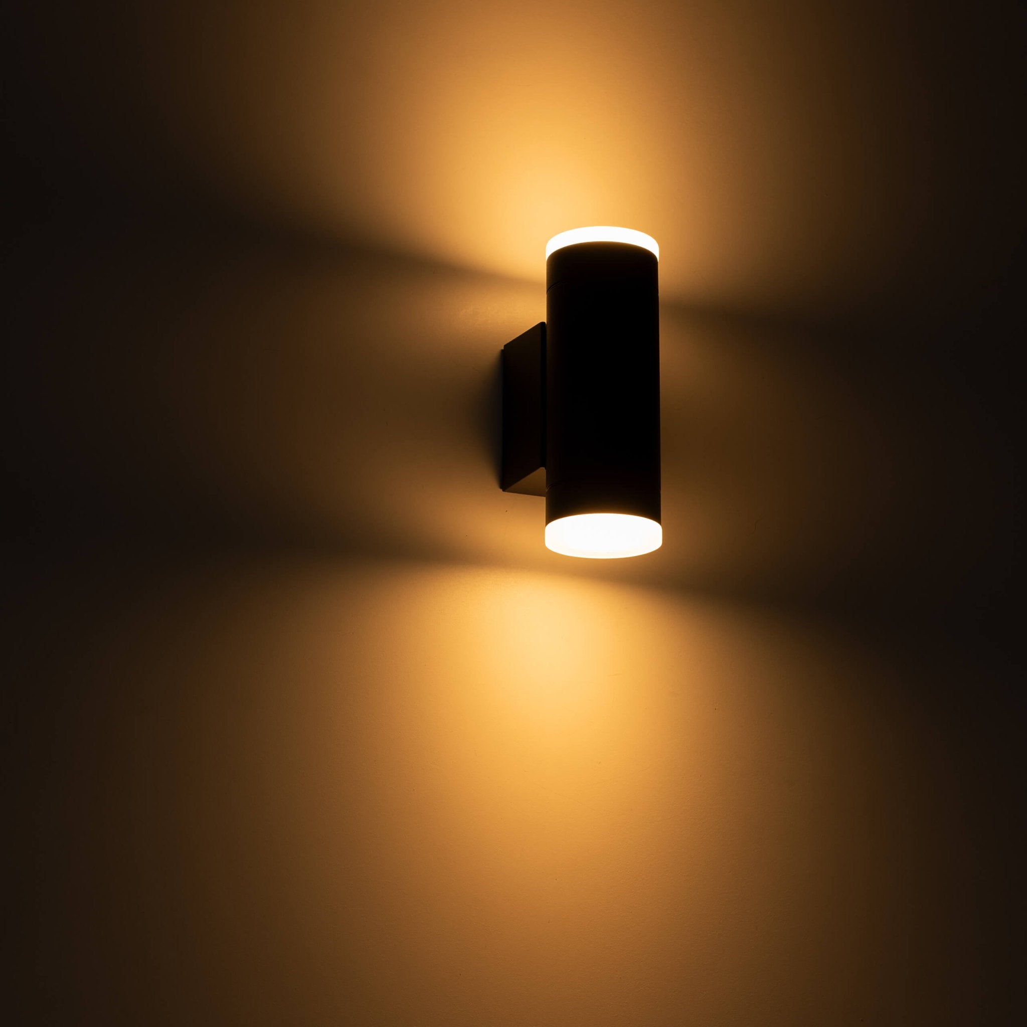 AllWeather Wandlamp voor buiten - Double spot - Antraciet - LED.nl