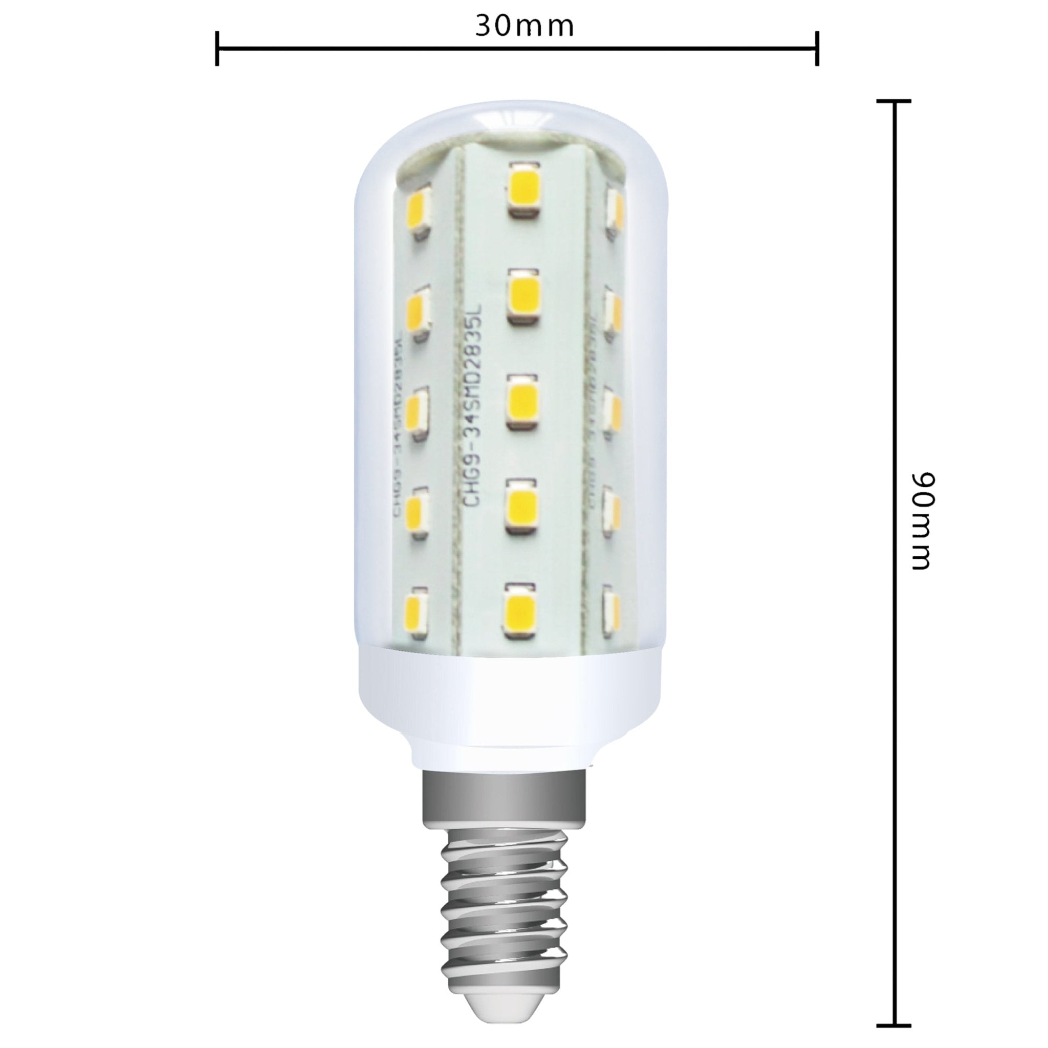 ColorPro LED Lamp E14 - T30 Buis - Kleurweergave index 97 - Warm wit - 4W (35W) - LED.nl
